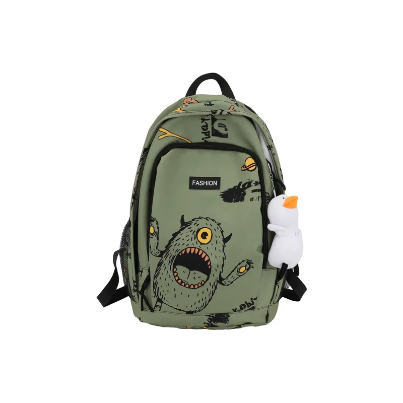 SUN EARTH &U High quality Fabric Backpack Unisex Multicolor-6