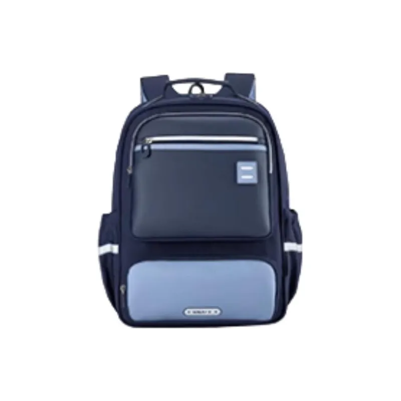 KALA·Y Fabric Backpack Student Backpack Kids' Lilac/Black Gold/Morandi Pink/Navy Blue/Poplar Green-21