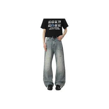 Zomuros Jeans Unisex Nostalgic Blue
