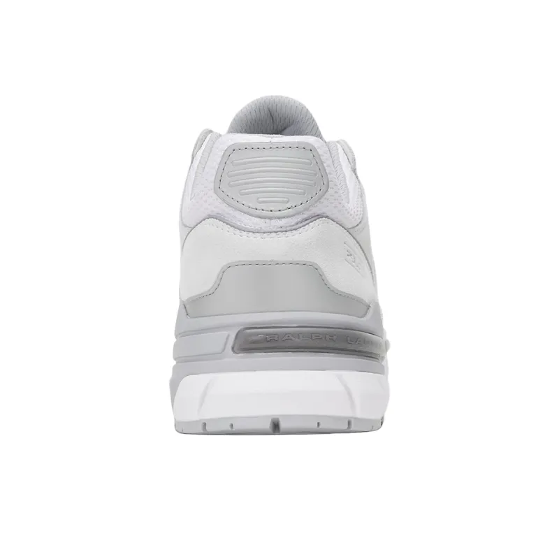 Polo Ralph Lauren Trackster 250 Low Top Casual Shoes Men's Gray White-4