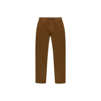 SAINT LAURENT Jersey Logo Track Pants