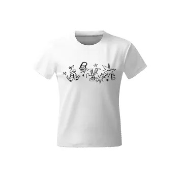 CHUANCHUANYEJIA Set in Sleeve T Shirt Women's