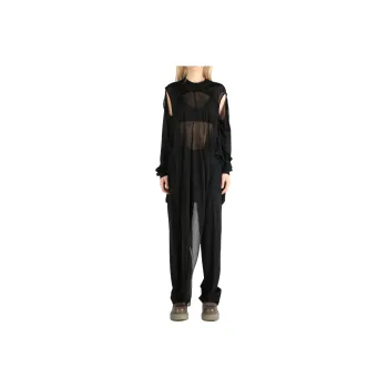 RICK OWENS Hollywood Drain T Shirt 'Black'