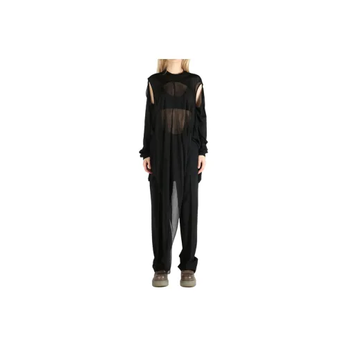 RICK OWENS Hollywood Drain T Shirt 'Black'