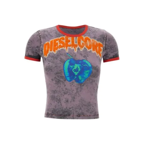 DIESEL T Uncuties Short Sleeve Graphic T Shirt 'Grey'