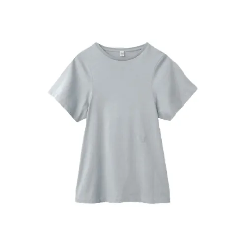 TOTEME T-Shirts Women's Gray Blue