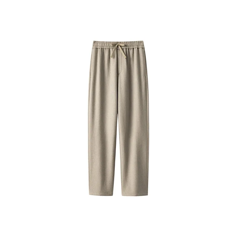 WILLIAM FOX&SONS Casual Pants Unisex Beige Gray-0