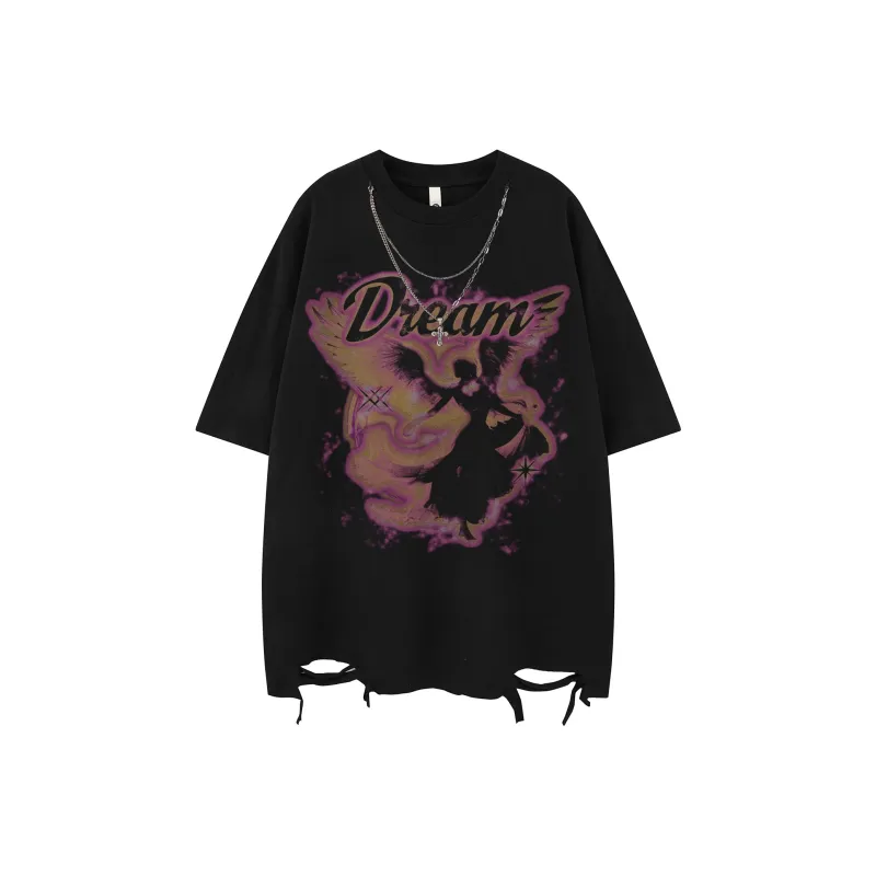 BEAR UNION Drop Shoulder Sleeve T Shirt Unisex-0