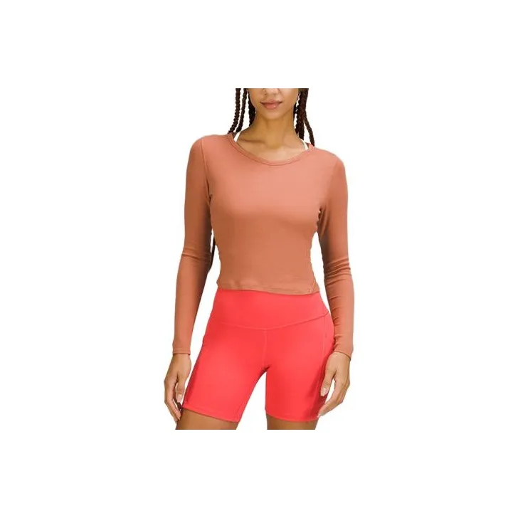 Lululemon T Shirt Women's Light Pink-0