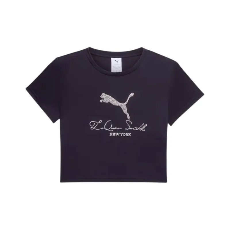 PUMA Playera Corta Para Mujer PUMA X Laquan Smith-0