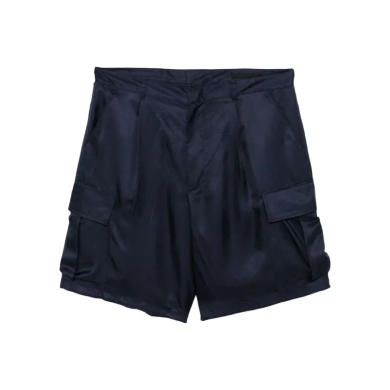 PRADA Knee Length Cargo Shorts-0