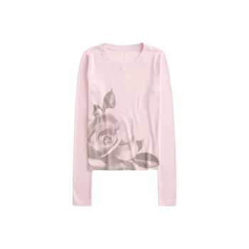 Hollister T-Shirt Women's Light Pink