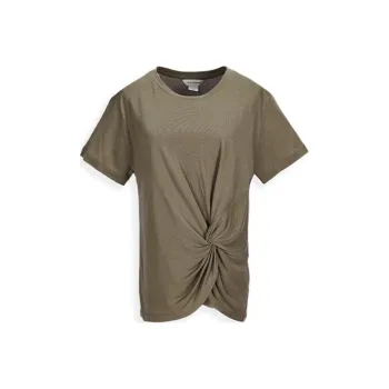 CLUB MONACO T-Shirt Women's Olive Green