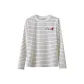White Burgundy Stripes