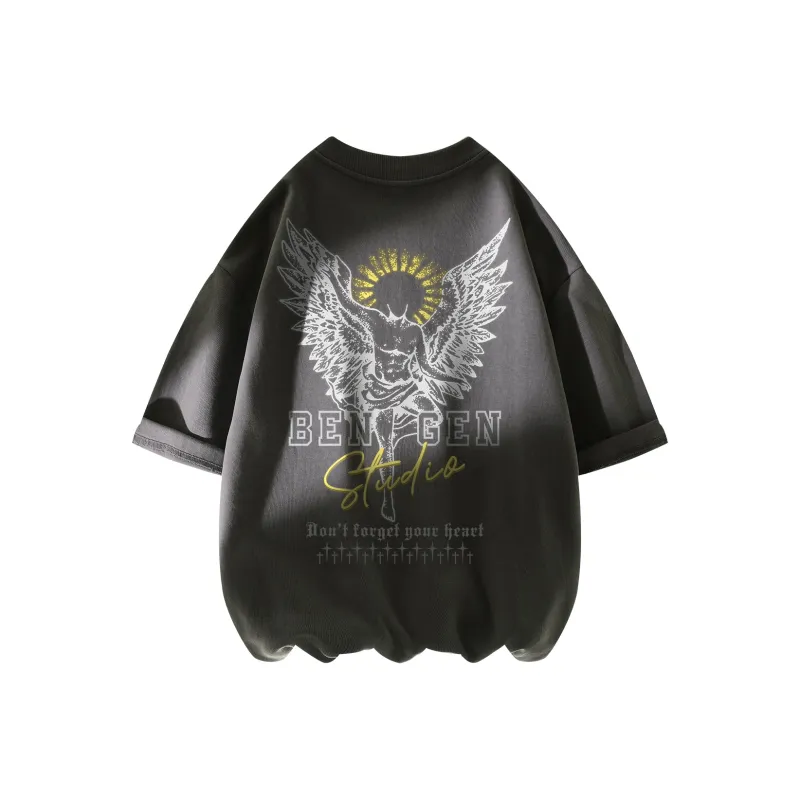BENGEN T Shirts Unisex-8