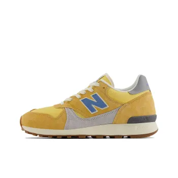 New Balance NB 475 Abrasion Resistant Slip Resistant Low Top Casual Running Shoes Unisex Yellow Gray Blue
