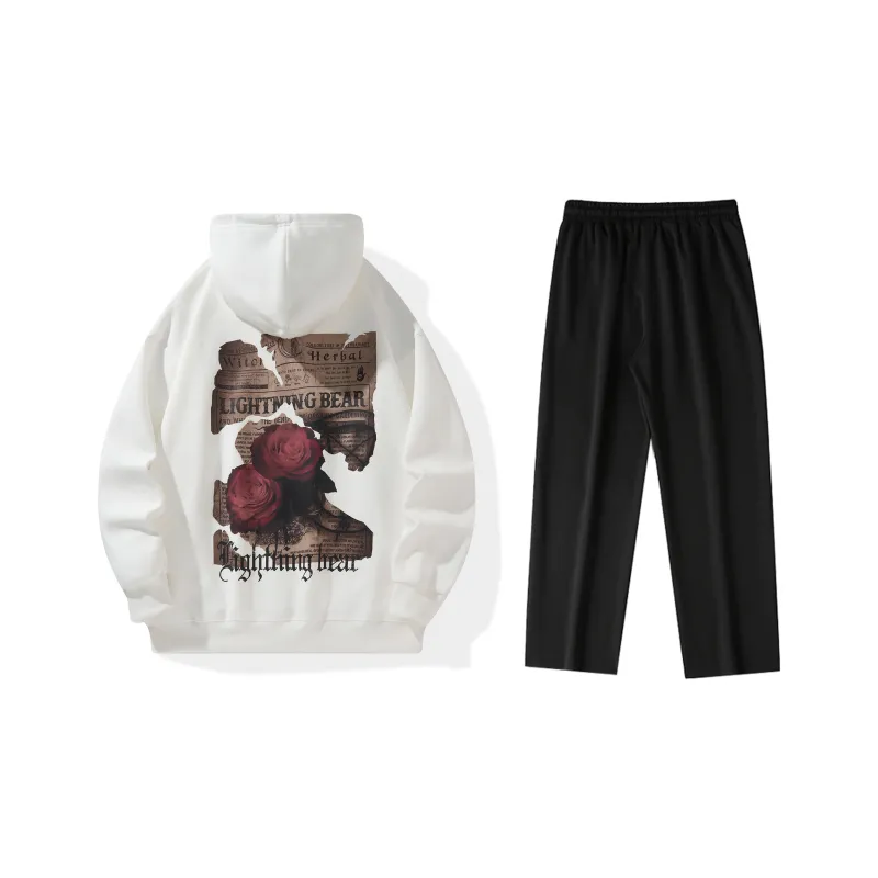 LIGHTNING BEAR Sweatshirt Sets Unisex-2