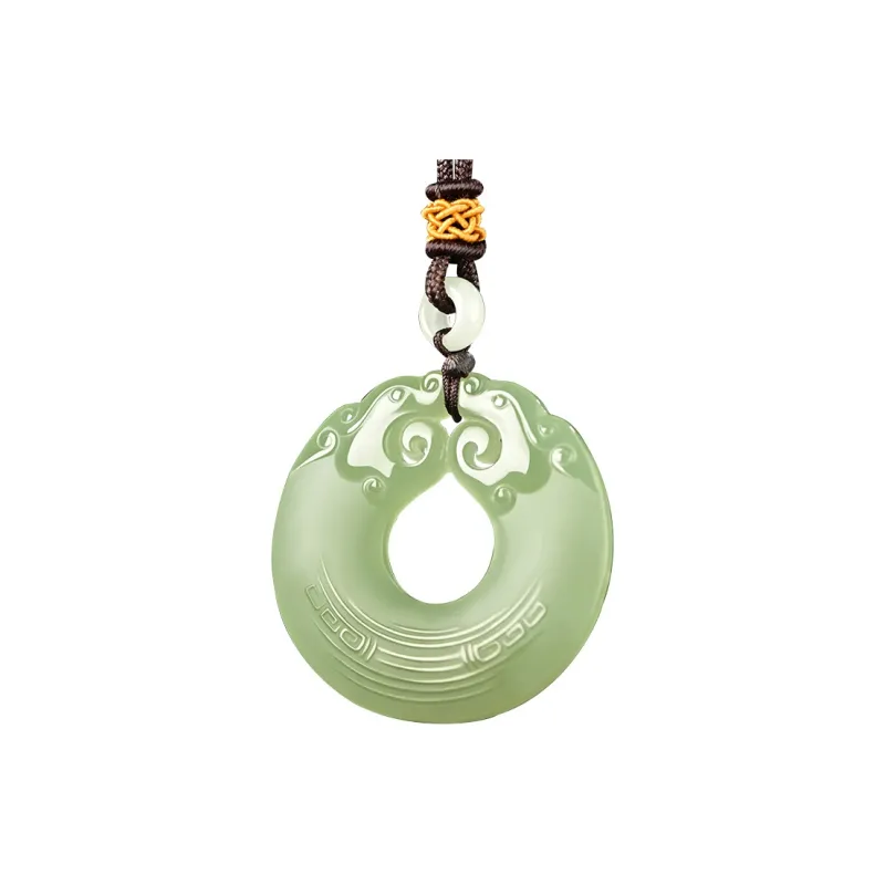 KUNYUYAO Pendants Pale Greenish White Jade Unisex-6