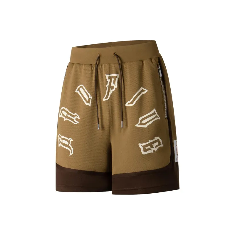 LiNing Badfive Sports Shorts Men's Oak Brown-0