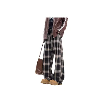 FONDLOOK Casual Pants Unisex Black