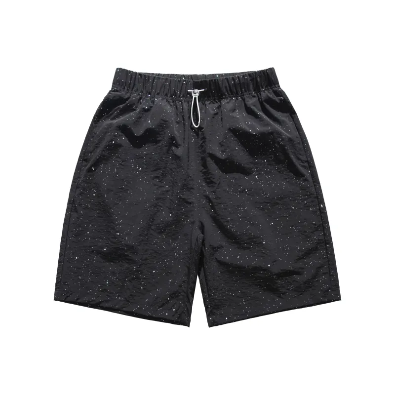 HEMC Casual Shorts Unisex Black-0