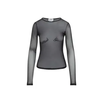 Jean Paul Gaultier Flocked Top