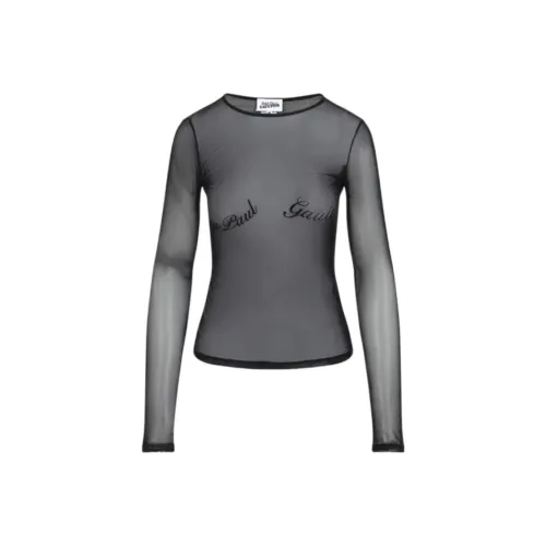 Jean Paul Gaultier Flocked Top