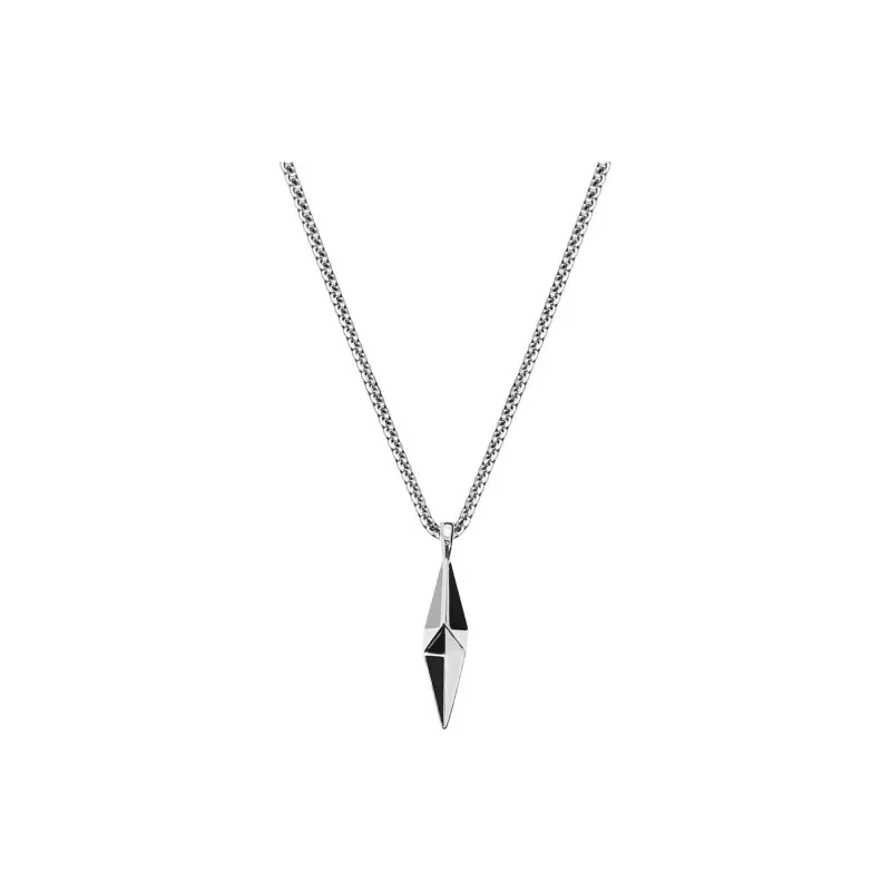 JEANSWEST Titanium Steel Necklaces Unisex-0