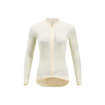 DECATHLON VAN RYSEL UVP RCR 2 Cycling Clothing Unisex Light Goose Yellow/Light Coffee