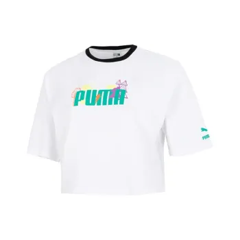 PUMA Crop Tops Women's White