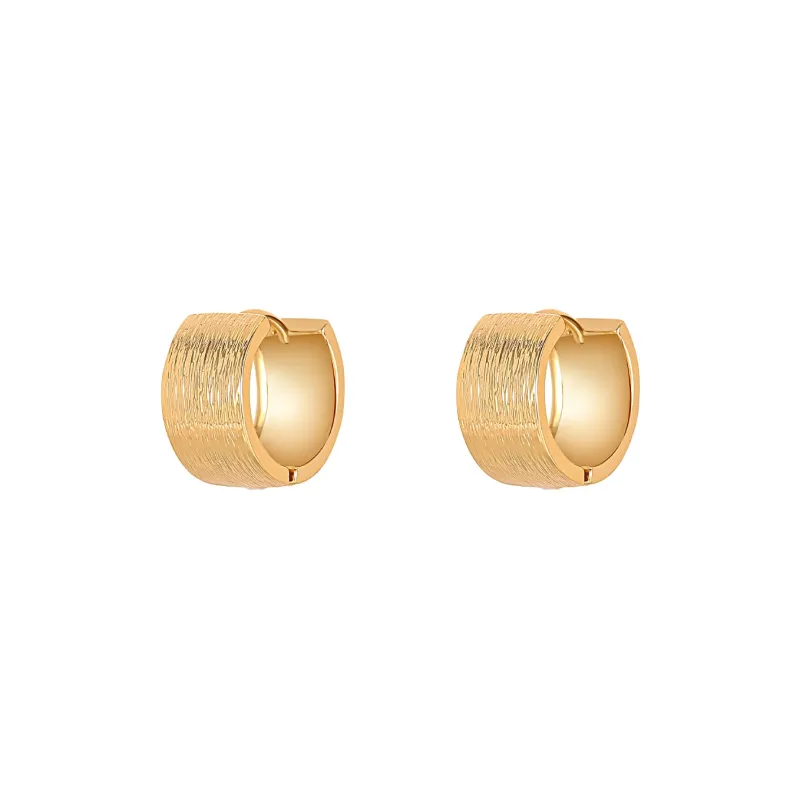 WAW Gold Plated Copper Earrings Women's-0