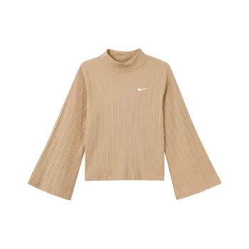 Nike Set in Sleeve T Shirt Women's Hemp Yellow