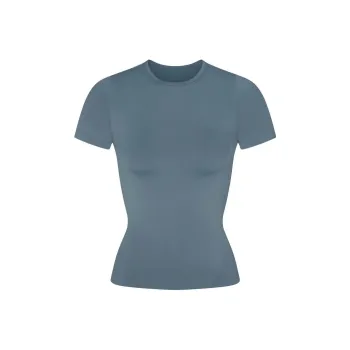 SKIMS T-Shirt Women's KYANITE/Blue Crystal Stone Color