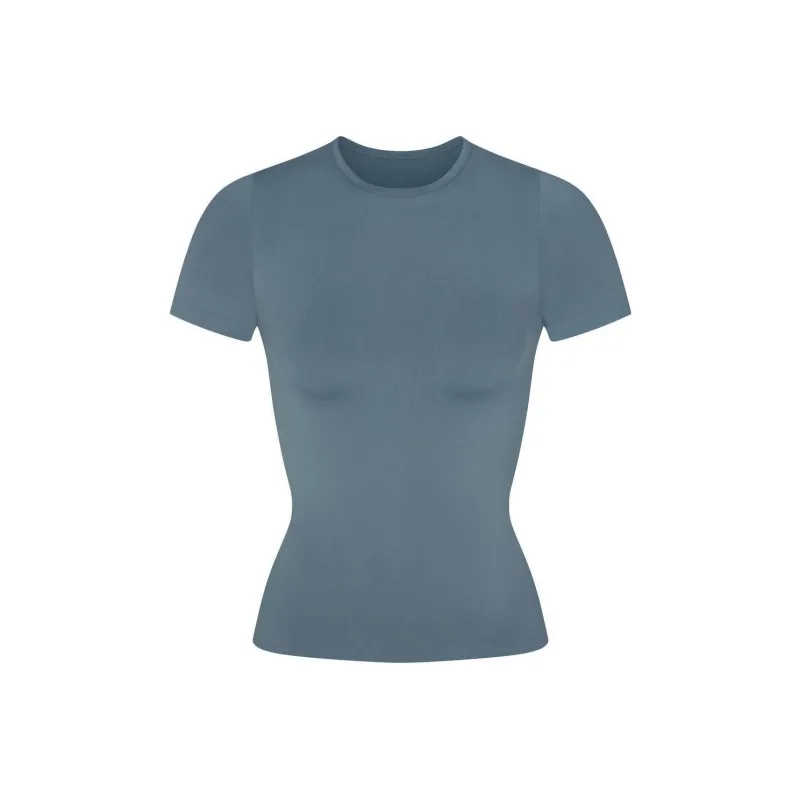 SKIMS T-Shirt Women's KYANITE/Blue Crystal Stone Color-0