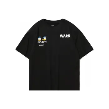LiNing x Disney Sports Fashion Collection Drop Shoulder Sleeve T Shirt Women's Black
