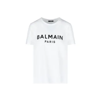 BALMAIN T Shirts Women's White