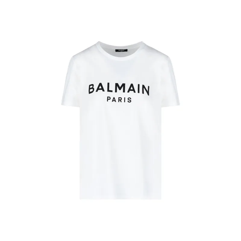 BALMAIN T Shirts Women's White-0