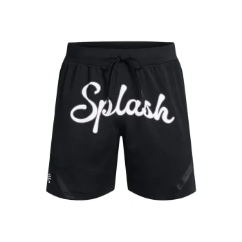 Under Armour Curry Mesh Sports Shorts Men's Black