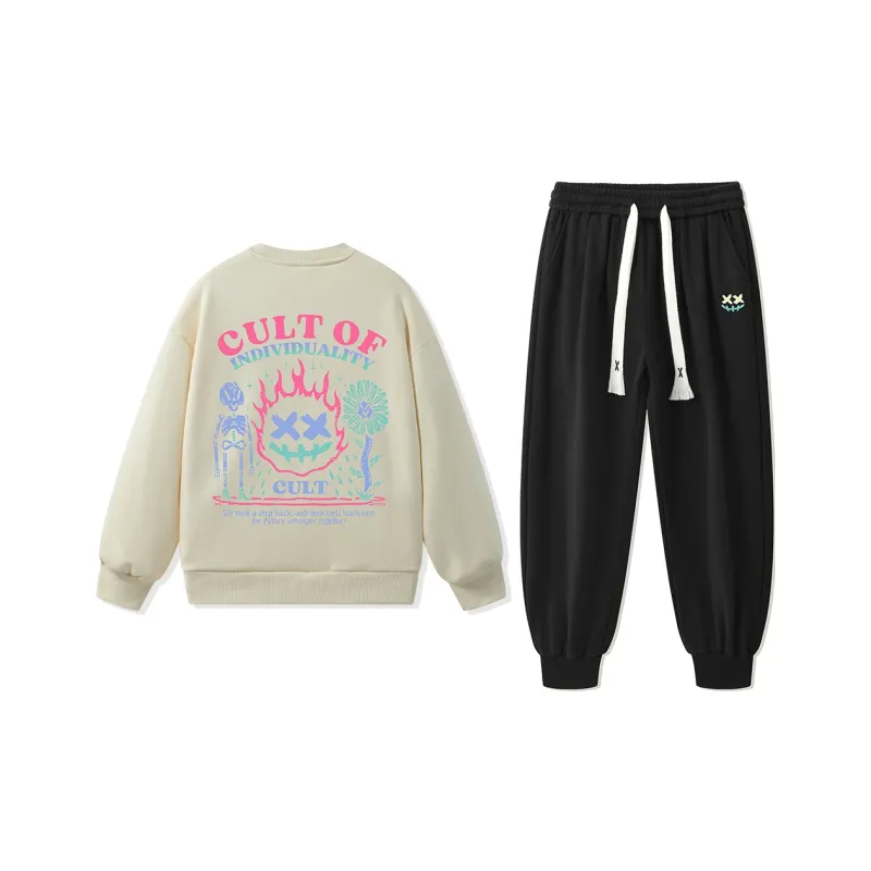 CULT OF INDIVIDUALITY Sweatshirt Sets Unisex-24