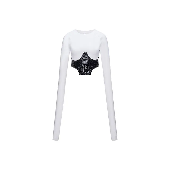 GCDS Crop Tops Women's White-0