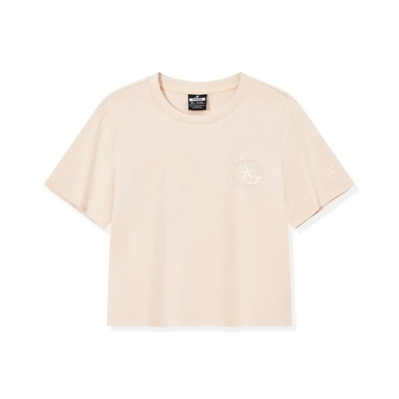XTEP T Shirt Women's Supernatural Pink-0