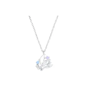 OGDAID S925 Silver Necklaces Women's