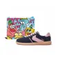 Midnight Blue/Milk Tea Pink[Cartoon Shopping Bag]