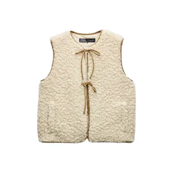 ZARA Tank Tops Women's Raw White