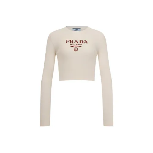 PRADA FW22 Sweater Women's Beige