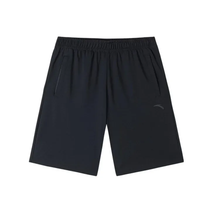 Anta Variety Training Collection Casual Shorts Men's Basic Black -0