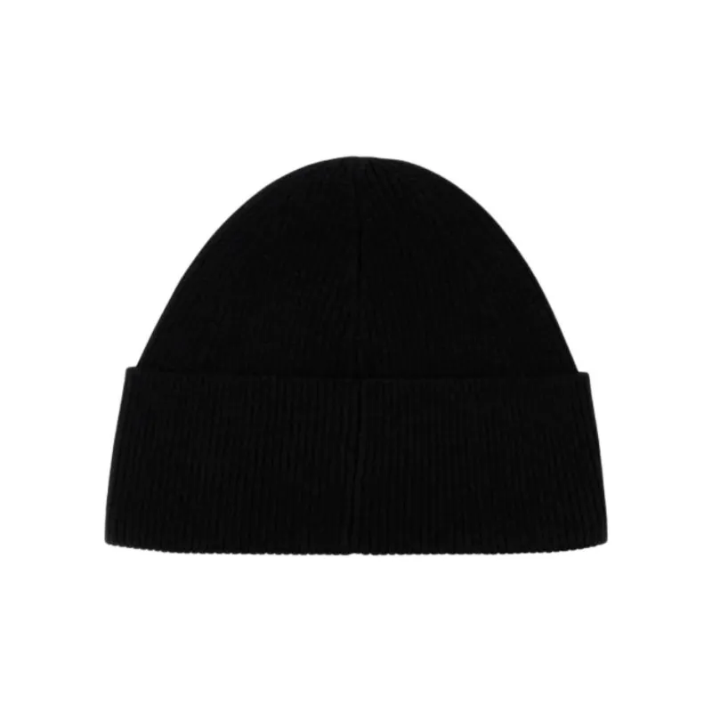 SAINT LAURENT Logo Patch Beanie-1