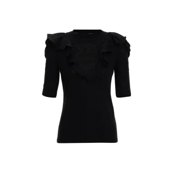 Zimmermann FW23 T-Shirt Women's Black