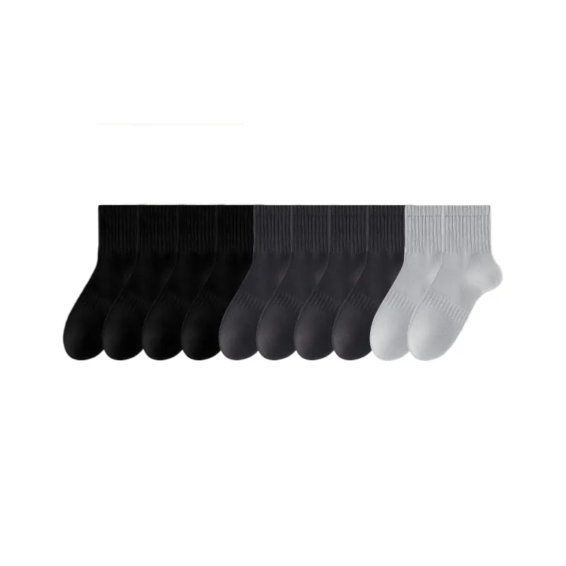 Lan Miao Mid Calf Socks Men's Combo Set-0