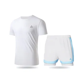 PEAK Leisure Swimwear Set Unisex White
